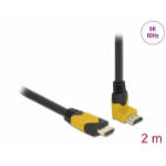 DeLOCK 86989 HDMI cable 2 m HDMI Type A (Standard) Black, Yellow