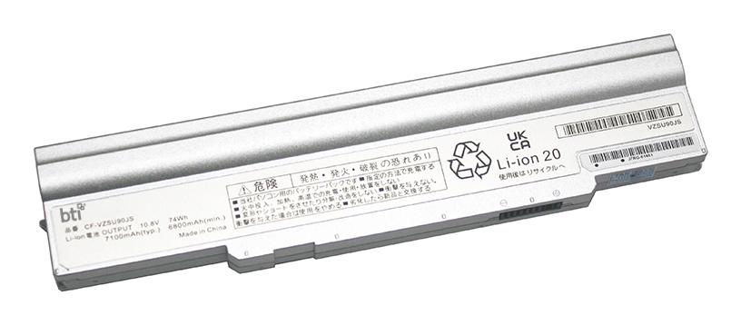 BTI Replacement 6 cell battery for PANASONIC CF-LX6HDAQR CF-LX6HD9QR C