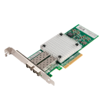 PLUSOPTIC PCIE NIC, Dual Port SFP+ 10Gb with Intel 82599ES Network Controller