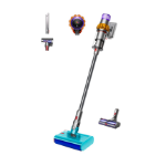Dyson V15s Detect Submarine 2-in-1 stick vacuum Battery Dry&wet Bagless 0.77 L Nickel, Yellow