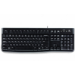 Logitech K120 Corded keyboard USB Turkish Black