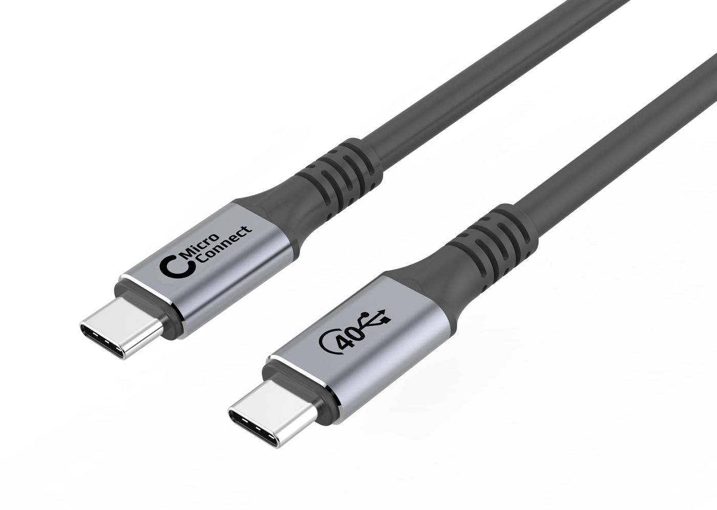 Image of Microconnect USB4CC05 USB cable 0.5 m USB4 Gen 3x2 USB C Black