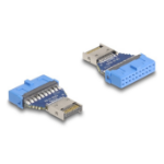 DeLOCK USB 5 Gbps Adapter Pin Header female to internal USB Type-E Key A male