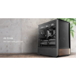 OKINOS Air Cross ATX USB3.0 x 2 Type-C 3 2 Gen 2 (10Gbps) x 1 4mm Tempered Glass Side Panel Mid Tower Case