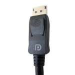 Techly ICOC-DSP-A14-010 DisplayPort cable 1 m Black