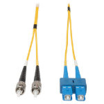 Eaton N354-01M InfiniBand/fibre optic cable 1.01 m 2x SC 2x ST OFNR Black, Blue, Yellow