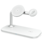 RealPower ChargeAIR Mag Hoofdtelefoons, Smartphone, Smartwatch Wit USB Draadloos opladen Binnen