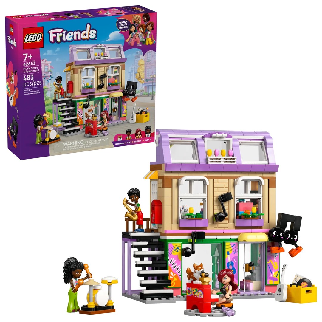 LEGO Friends 42653 Sklep Muzyczny I Mi