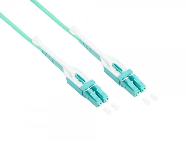 Alcasa LW-U802LC3 InfiniBand/fibre optic cable 2 m 2x LC Aqua colour