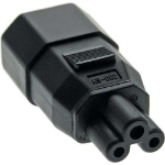 Microconnect PEA0408 cable gender changer C14 C5 Black