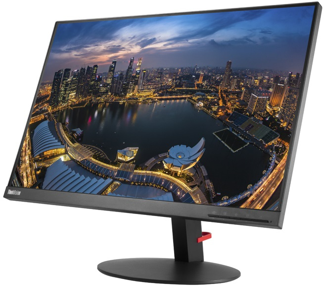 Image of Lenovo ThinkVision T24d LED display 61 cm (24") 1920 x 1200 pixels...