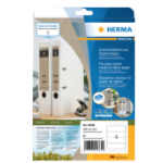 HERMA 10760 self-adhesive label Rectangle Permanent Brown 80 pc(s)