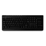 MediaRange MROS102-GR keyboard Home/Office USB QWERTY English, Greek Black