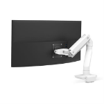 Ergotron HX Series 45-606-216 monitor mount / stand 124.5 cm (49") White Desk