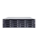 QNAP TS-h1677XU-RP-3700X-32G/256TB TE NAS Rack (3U) Ethernet LAN Black