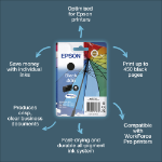 Epson C13T17G14020/406 Ink cartridge black Blister 8.7ml for Epson WF-3920