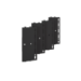 Chief 650 mm Interface Extenders for TempoTM Flat Panel Wall Mount System