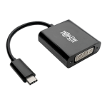 Tripp Lite U444-06N-DVIBAM USB-C to DVI Adapter with Alternate Mode - DP 1.2, Black