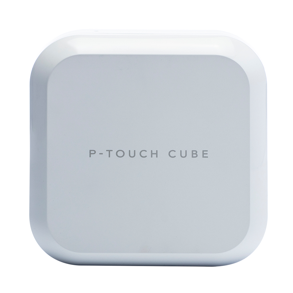 Brother P-touch Cube Plus Label Printer with Bluetooth White PT-P710BTHZ1