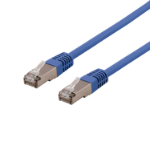 Deltaco SFTP-611BH networking cable Blue 1.5 m Cat6 S/FTP (S-STP)