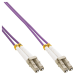 InLine Fiber Optical Duplex Cable LC/LC 50/125µm OM4 25m