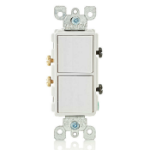 Leviton 5634-W electrical switch Combination switch 1P White