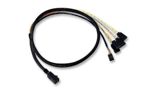 Broadcom L5-00221-00 Serial Attached SCSI (SAS) cable 1 m Black