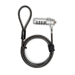 Rocstor Rocbolt C22 Premium Slim cable lock Black, Silver 70.9" (1.8 m)