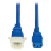 Eaton P005-E10-ABL-6 power cable Blue 122" (3.1 m) C14 coupler C13 coupler