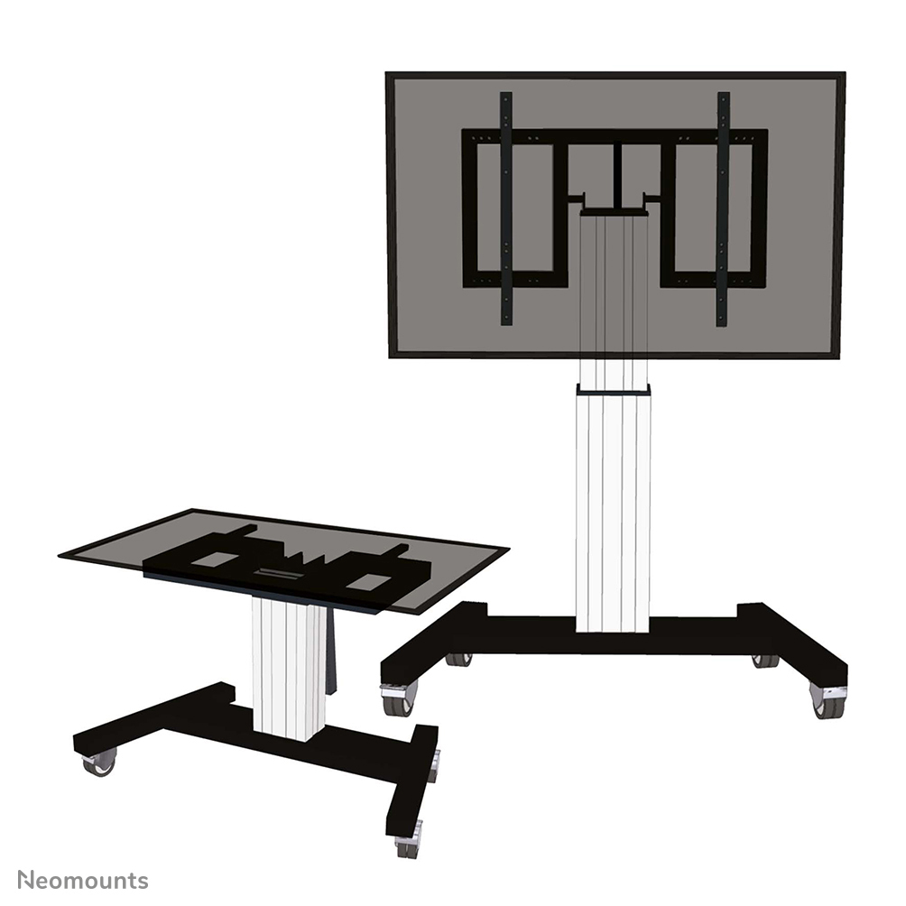 Neomounts PLASMA-M2500TSILVER TV trolley 42-100" - motorised - ta