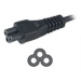 Belkin F3A214B06-UK 1.8m C5 coupler Black power cable