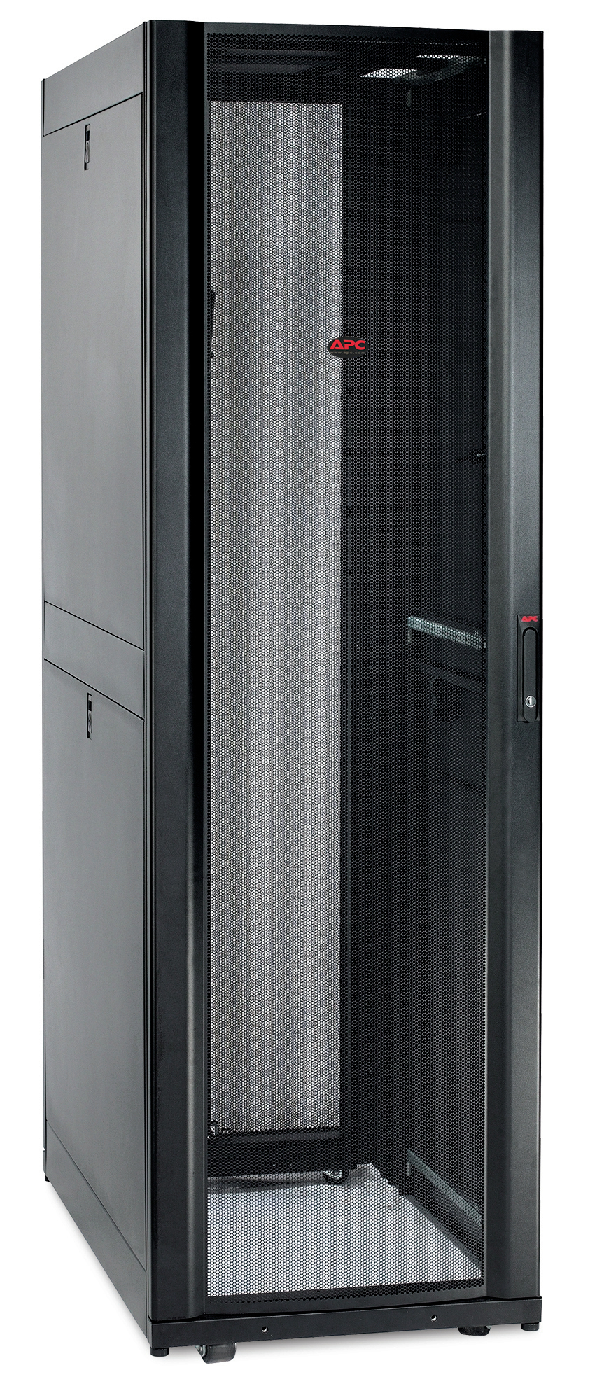 APC NetShelter SX 42U 600mm Wide x 1070mm Deep Enclosure with Sides Black Freestanding rack