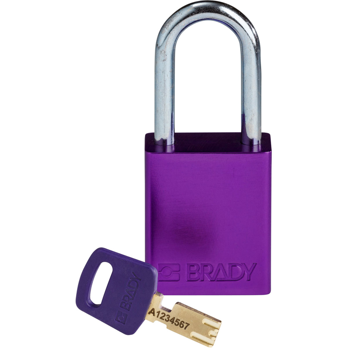 Brady ALU-PRP-38ST-KD padlock Conventional padlock 1 pc(s)