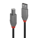 Lindy 2m USB 2.0 Type A to B Cable, Anthra Line