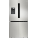 Bosch Serie 6 KFI96APEAG side-by-side refrigerator Freestanding 574 L E Brushed steel