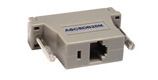 Raritan ASCSDB25M cable gender changer RJ-45 DB25 Grey