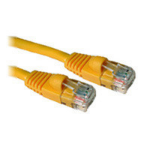 C2G 5ft Cat5E 350MHz Snagless Patch Cable networking cable Yellow 70.9" (1.8 m)