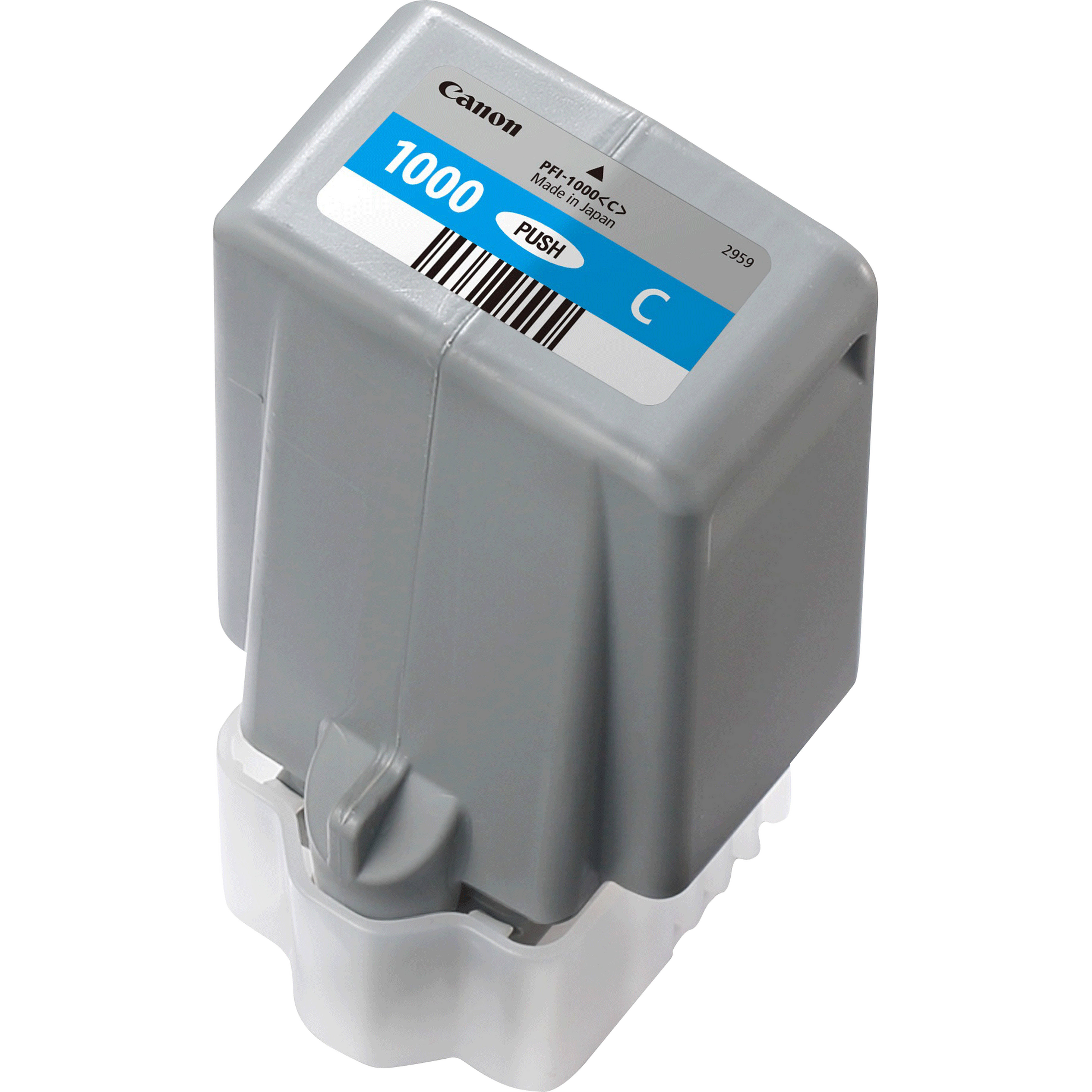 Image of Canon 0547C001/PFI-1000C Ink cartridge cyan, 5.03K pages 80ml for...