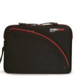 Mobile Edge Ultra Portable Netbook Sleeve 8.9" - Black / Red 8.9" Sleeve case