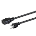 Monoprice 35053 power cable Black 119.7" (3.04 m) NEMA 5-15P IEC C19