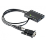 Techly IDATA-HDMI-VGA3 video cable adapter Black