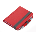 TROIKA NPP25/RD writing notebook A7 Red