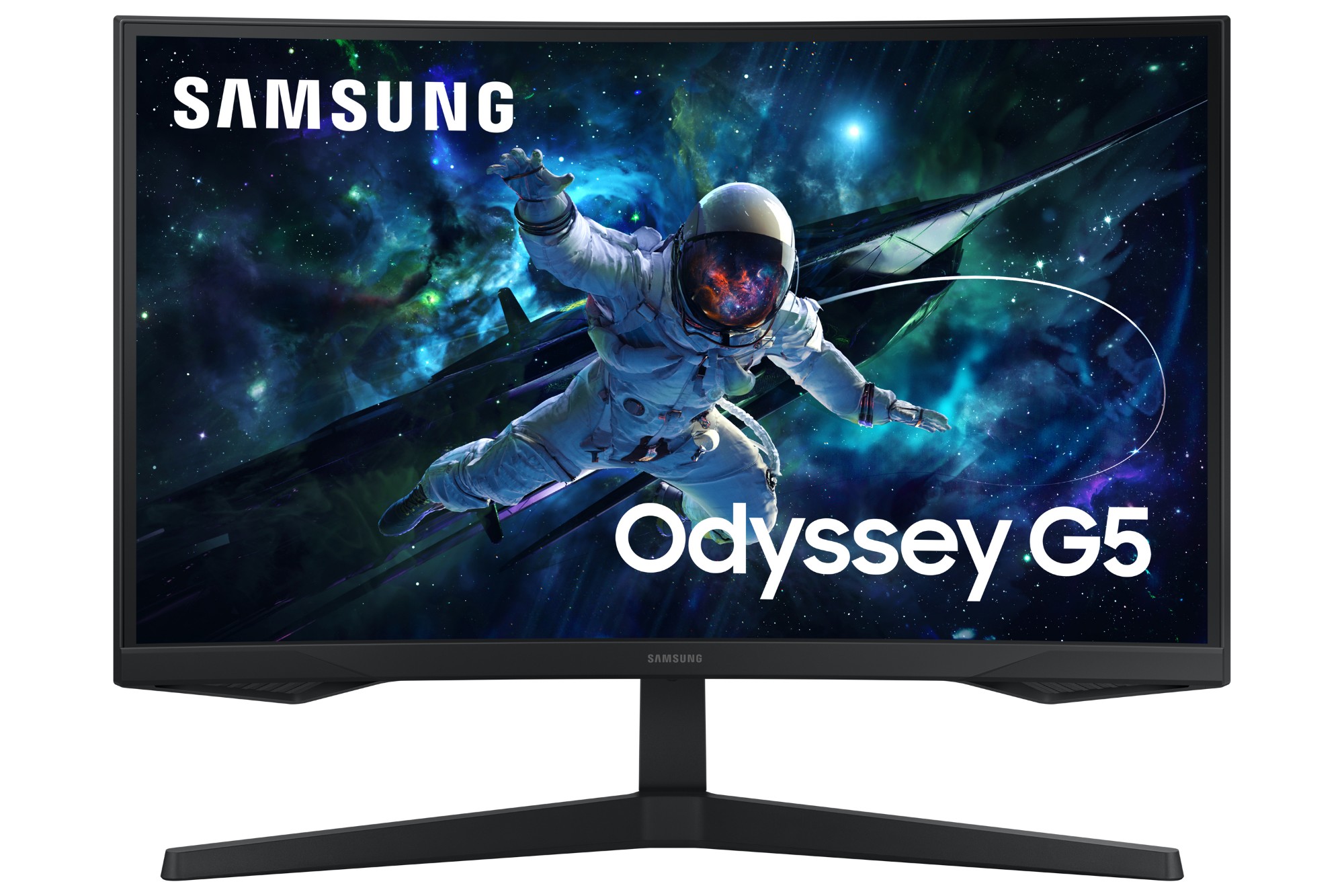 Photos - Monitor Samsung Odyssey G5 G55C computer  68.6 cm  2560 x 144 LS27CG55 (27")