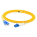 Titan 9-DX-LC-SC-3-YW fibre optic cable 3 m ST OS2 Yellow