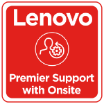 Lenovo Premier Support with Onsite NBD, Extended service agreement, parts and labour, 3 years, on-site, response time: NBD, for ThinkCentre M70s Gen 3; ThinkStation P310; P320; P330; P330 Gen 2; P358; P360