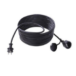 Bachmann 343.191 electriciteitssnoer Zwart 10 m