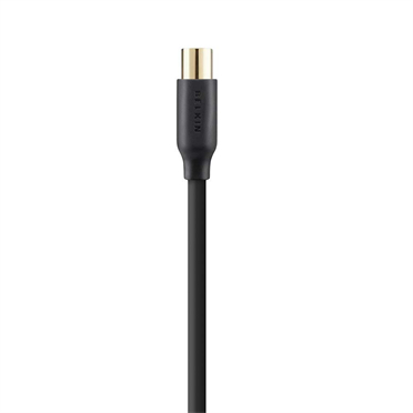 Image of Belkin F3Y057BT5M coaxial cable 5 m Black