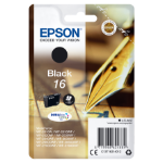 Epson C13T16214012 (16) Ink cartridge black, 175 pages, 5ml