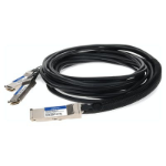 AddOn Networks MCP7H50-H003R26-AO InfiniBand/fibre optic cable 118.1" (3 m) QSFP56 2xQSFP56 Black, Silver