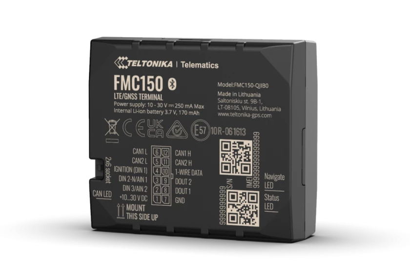FMC150 TELTONIKA ? Tracker GPS? FMC150? Fahrzeug? LTE/GSM/GNSS/BLE 4.0